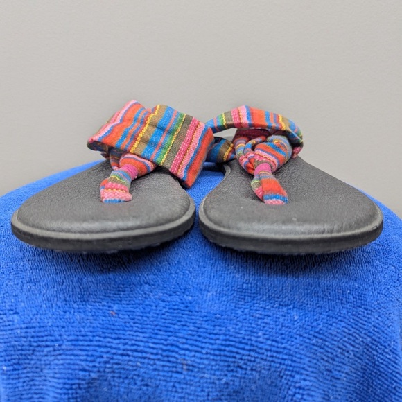 Sanuk Women's Yoga Sling 2 Print Cabaret Blanket Sandals Size 9 Multicolored - Picture 5 of 6